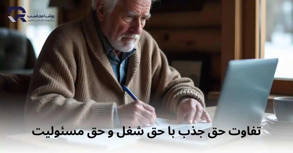 تفاوت حق جذب با حق شغل و حق مسئولیت